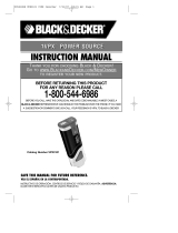Black & Decker 1VPX 90521888 Manuel utilisateur