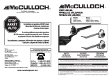 McCulloch MBV3200 Manuel utilisateur