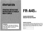 Aiwa FR-A45 Mode d'emploi