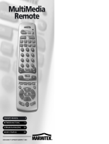 Marmitek MultiMedia Remote Le manuel du propriétaire