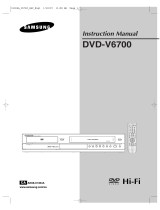 Samsung V6700-XAC Manuel utilisateur
