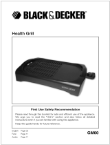 Black & Decker GM60 Manuel utilisateur