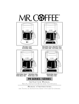 Mr. Coffee PR14 Manuel utilisateur
