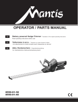 Mantis 8550-01-38 Mode d'emploi