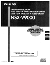 Aiwa NSX-V9000 Manuel utilisateur