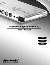 Avermedia AVerTV DVI Box 1080i Manuel utilisateur