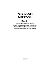 DFI NB32-SL Manuel utilisateur