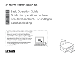 Epson Expression Home XP-405 Le manuel du propriétaire