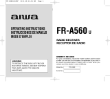 Aiwa FR-A560 Mode d'emploi