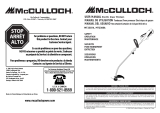 McCulloch MT2307 Manuel utilisateur