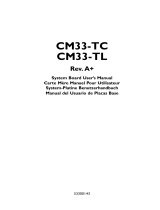 DFI CM33-TL Manuel utilisateur