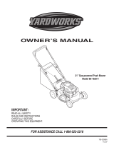 Yard Works Yardworks 60-1620-4 Le manuel du propriétaire