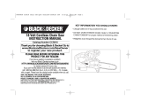 Black & Decker CCS818 Manuel utilisateur
