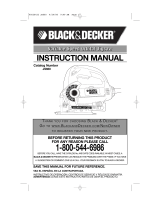 Black & Decker JS660 Manuel utilisateur