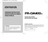 Aiwa FR-DA400 Manuel utilisateur