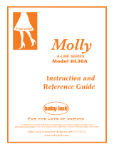 Baby Lock Molly BL30A Le manuel du propriétaire