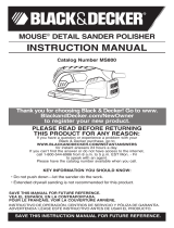 Black & Decker Mouse MS800 Manuel utilisateur