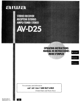 Aiwa AV-D25 Manuel utilisateur