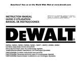 DeWalt DW952 Manuel utilisateur