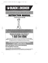 Black & Decker PSV1800 Manuel utilisateur