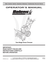 Bolens 31AE6GKF500 Manuel utilisateur