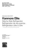 Kenmore Kenmore Elite Side by Side Refrigerator Manuel utilisateur