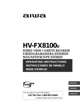 Aiwa HV-FX8100U Manuel utilisateur
