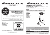 McCulloch MS2003 Manuel utilisateur