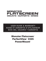 Monster Cable Flatscreen Manuel utilisateur