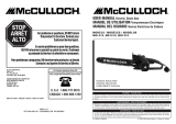 McCulloch 6096-210908(2) Manuel utilisateur