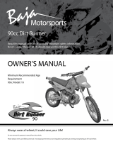 Baja motorsports DR90 Le manuel du propriétaire