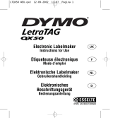 Dymo LetrTAG QX50 Le manuel du propriétaire
