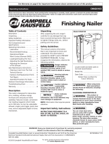 Campbell Hausfeld IN732500AV Manuel utilisateur