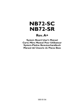 DFI NB72-SC Manuel utilisateur