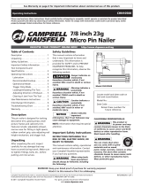 Campbell Hausfeld CHN10500 Mode d'emploi