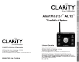 Clarity ALERTMASTER AL12 Manuel utilisateur