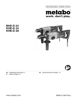 Metabo KHE-D 28 Mode d'emploi