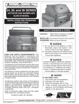 American Outdoor Grill 30 series Mode d'emploi