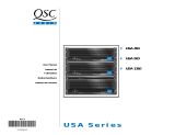 QSC USA 900 Manuel utilisateur