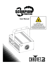 Chauvet Scorpion Storm RGB EU Manuel utilisateur