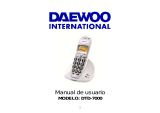Daewoo DTD-7000 Manuel utilisateur