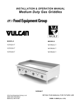 Wolf Range VCRG36-T Manuel utilisateur