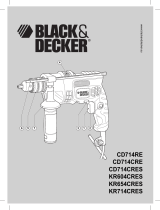Black & Decker CD714CRES Manuel utilisateur