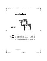 Metabo BHE-D 24 Mode d'emploi