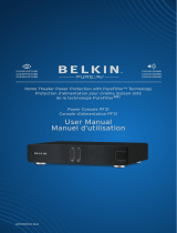 Belkin PF31 Manuel utilisateur