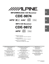 Alpine CDE-9874E Manuel utilisateur