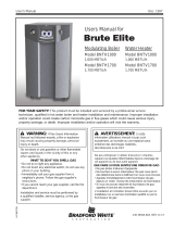 Bradford White Brute Elite BNTV1700 Manuel utilisateur