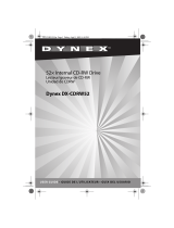 Dynex DX-CDRW52 Manuel utilisateur
