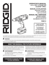RIDGID AUTOSHIFT R86014 Manuel utilisateur
