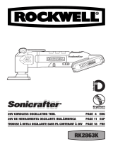 Rockwell Sonicrafter RK2863K Manuel utilisateur